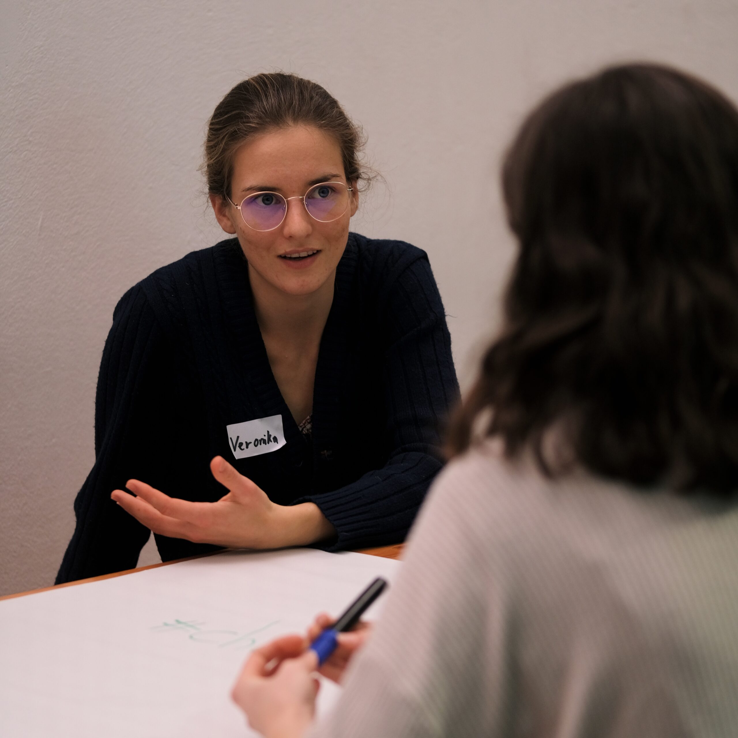 Zwei Teilnehmer:innen der YBC Austria 2023.